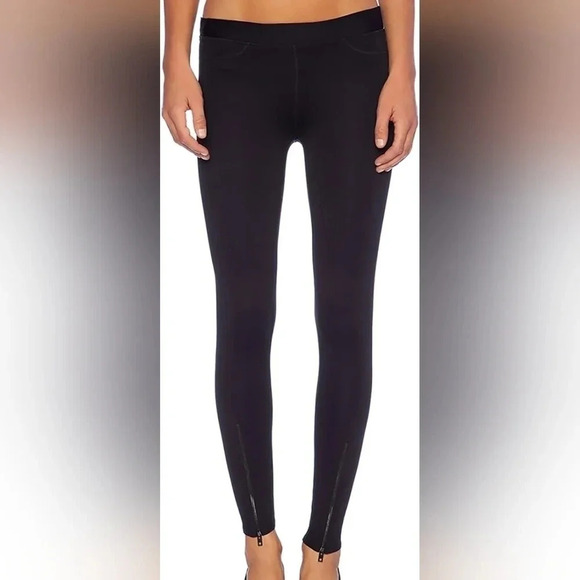 rag & bone Lawson Leggings, Color Black Chevron Size S - Picture 2 of 16